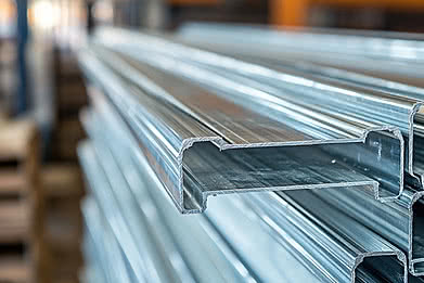 پروفیل استیل براق